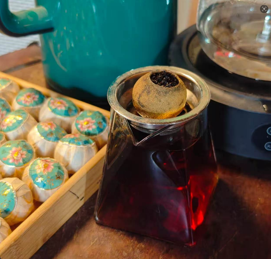 Mint Scented Small Tangerine Peel Tea 薄荷香小柑皮茶